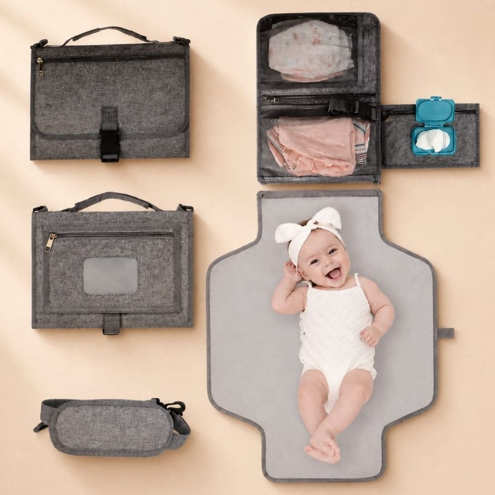 Little Cub 3-in-1 Portable Changing Mat