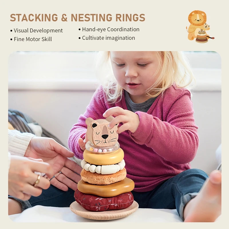 Little Lion Stacking Toy