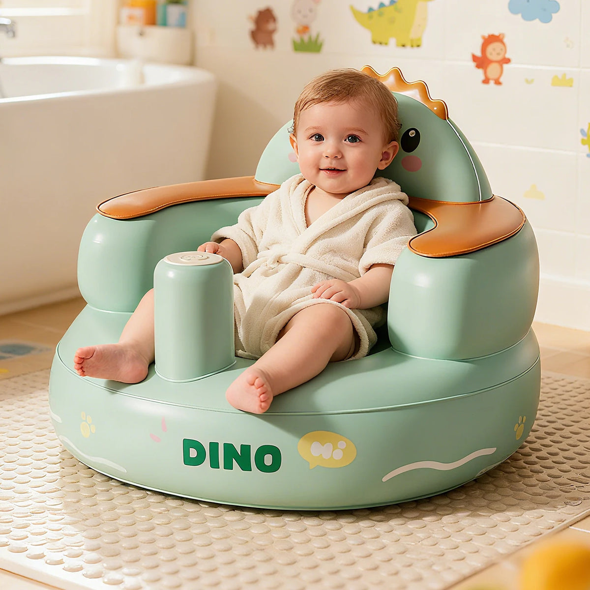 Inflatable Dino Seat