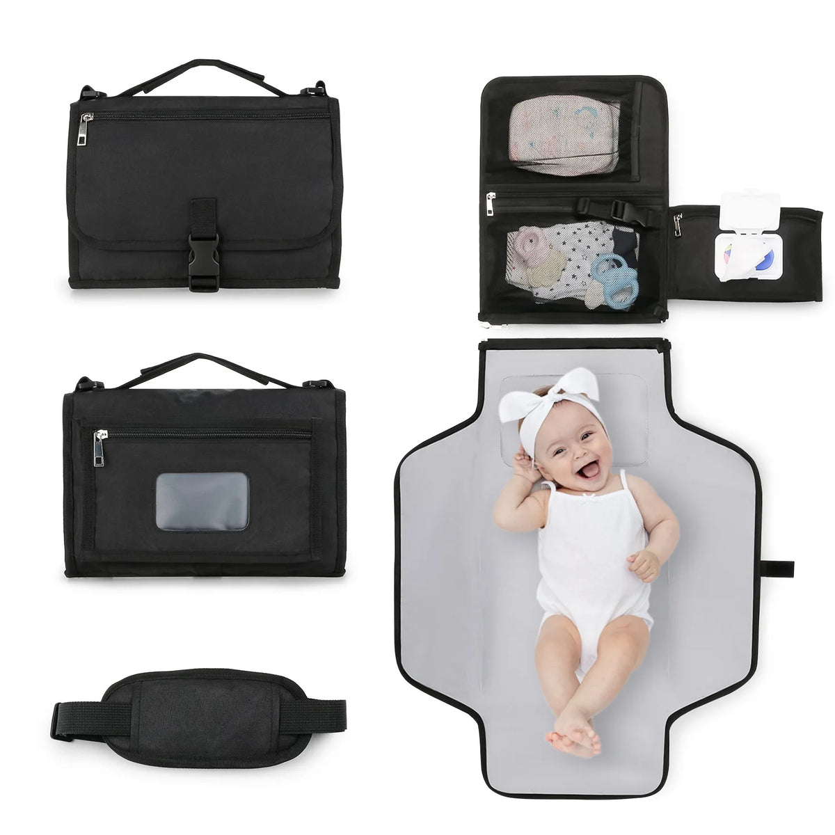 Little Cub 3-in-1 Portable Changing Mat