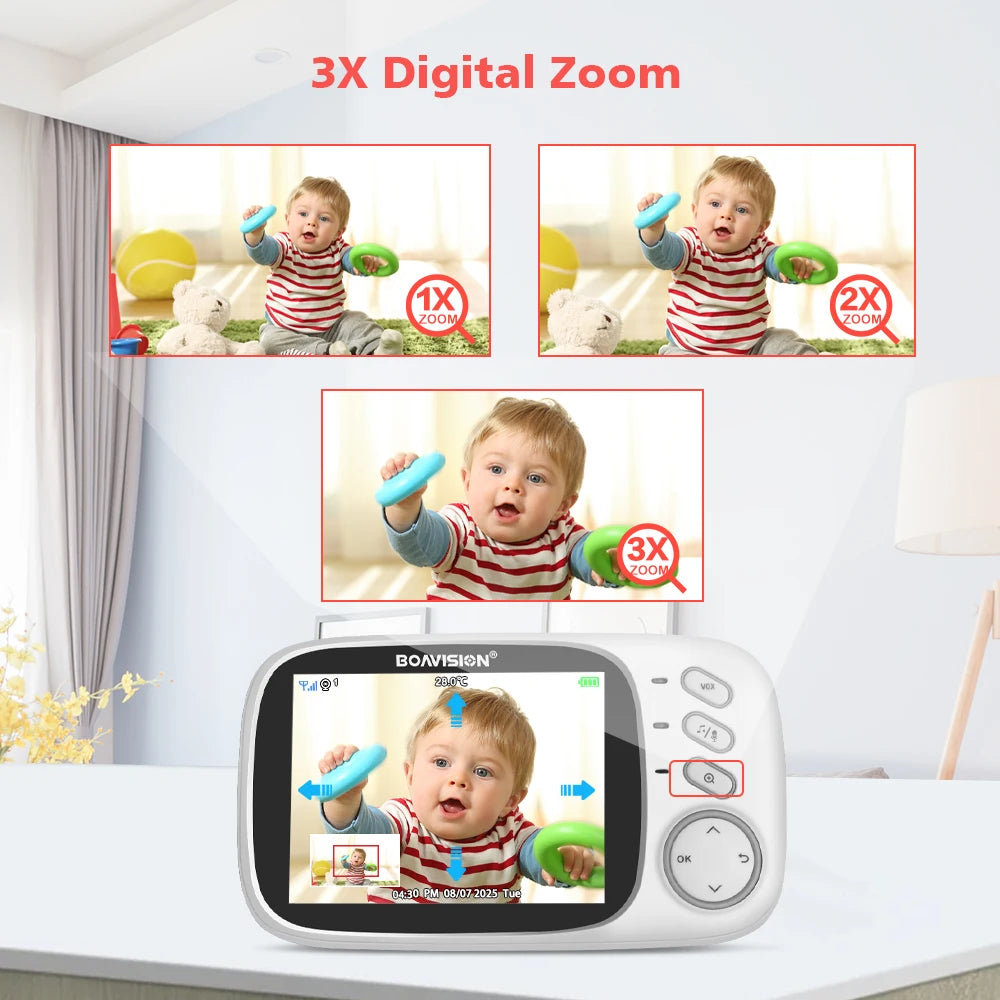 TinyView™ | Wireless Video Baby Monitor
