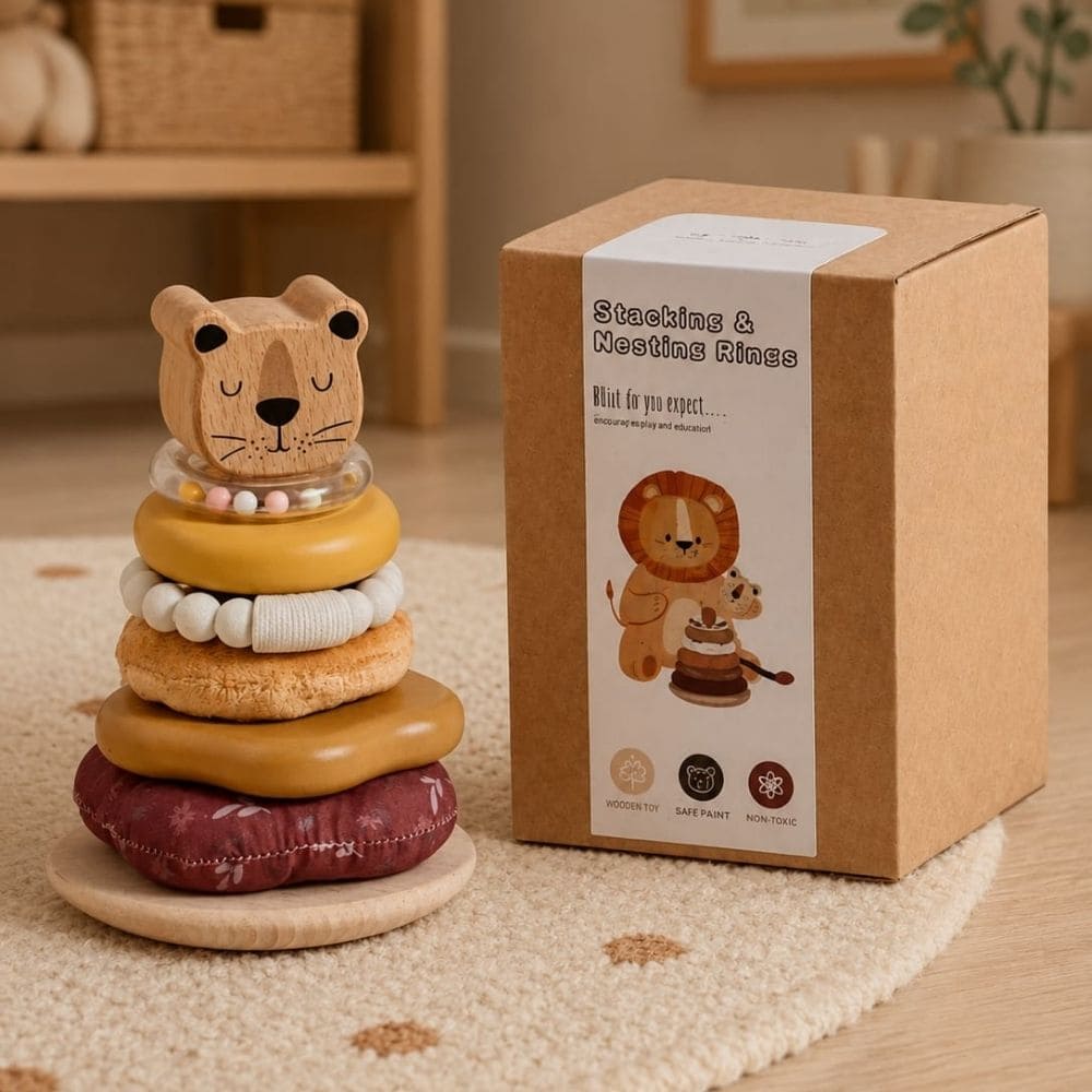 Little Lion Stacking Toy